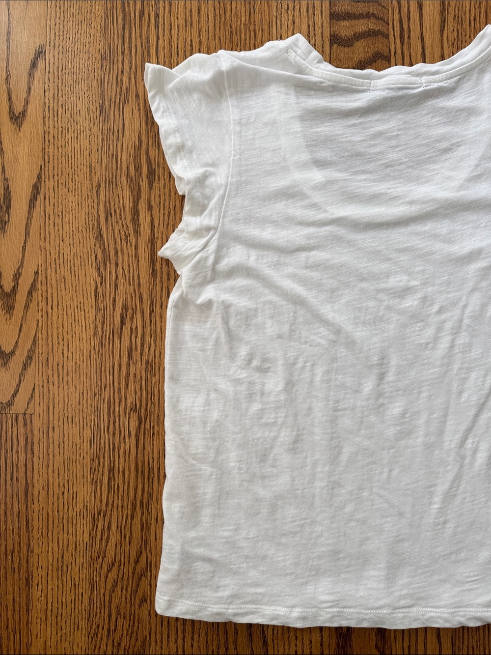 Sanctuary White Scoop Neck Short Sleeve Tee - Picture 12 of 16